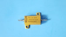 Fixed Resistor, RE65G1001 , Wire Wound, 10W, 1KOHM, 1%, DALE, inductive