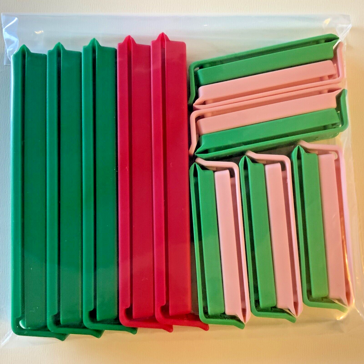 15 x IKEA BEVARA Food bag Storage Clips Freezer Fridge Bag Sealing Clip