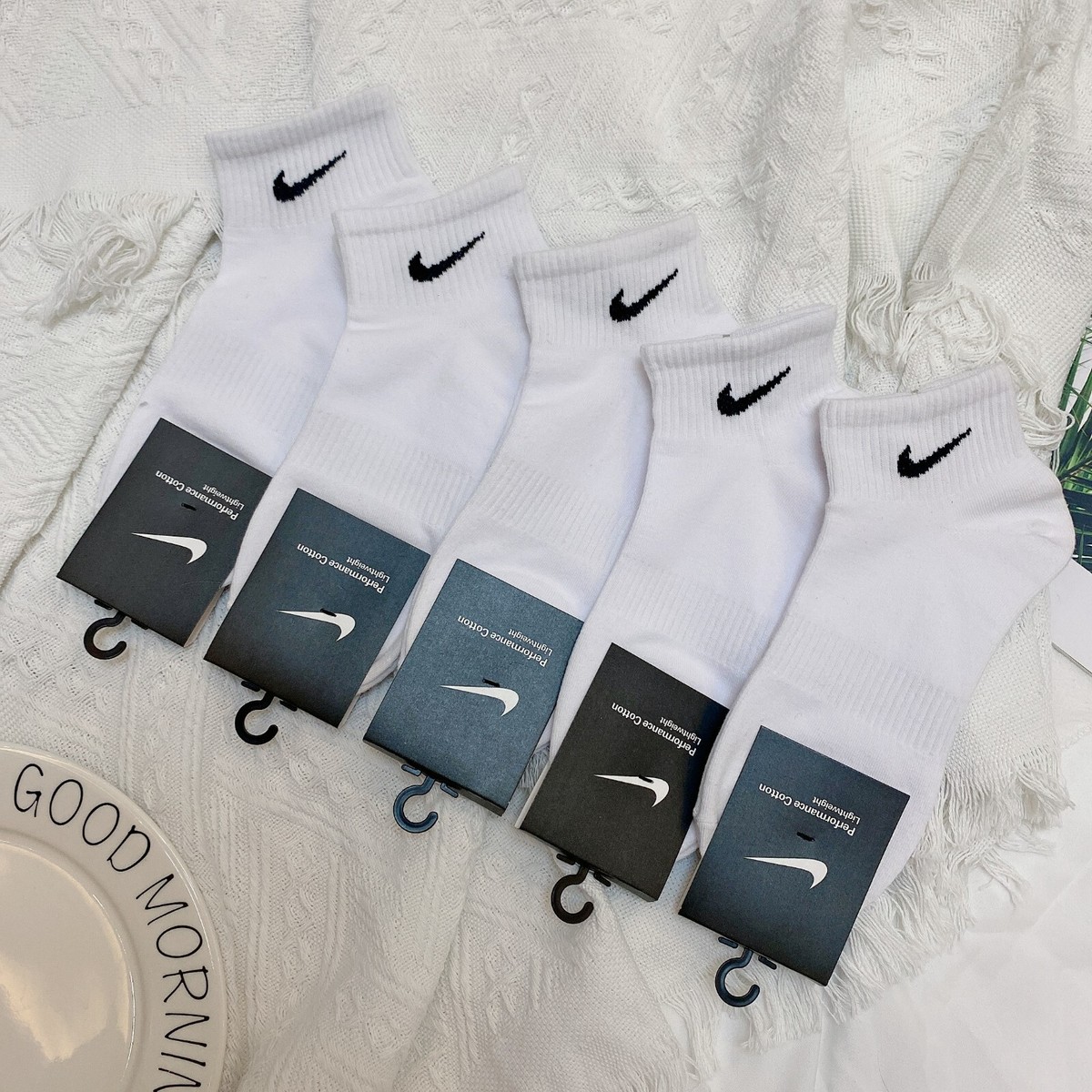 Nike Socks Sports Socks Cotton Socks pack Pairs Casual Mid-Tube