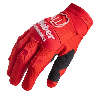 Weber #Werkeholics Handschuhe rot Motocross Enduro MTB Motorradhandschuhe