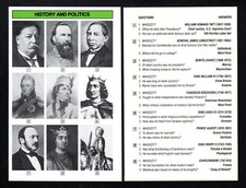 William Howard Taft Prince Albert Vintage History Trivia Card A-27