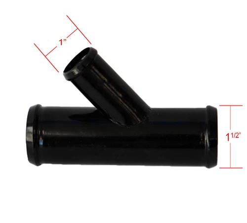 冷却液软管 Y 配件散热器软管 Y 配件 尺寸 1-1/2" X 1 - 第 2 张/共 2 张