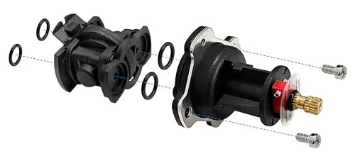 Kohler Shower Valve Repair Kit - Mixer Cap & Pressure-Balancing Cartridge Replacement For K-304 & K-11748 Platforms