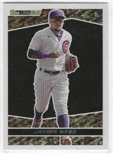 2021 Topps Update Black Gold #BG-18 Javier Baez Chicago Cubs