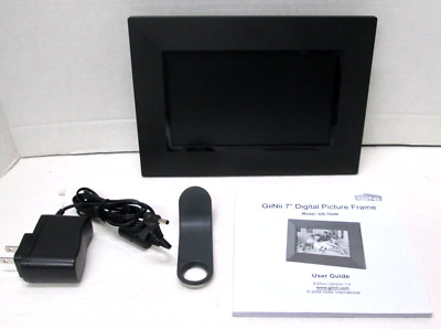 Giinii 7-Inch Widescreen Digital Picture - Black - Used