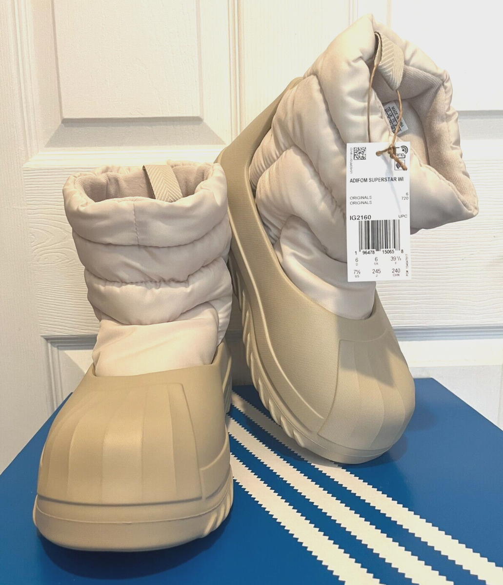adidas ADIFOM SST BOOT W ベージュ　24.5 Amazon.com | Women's Adidas Adifom Superstar Winter Boot