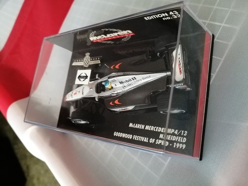 Minichamps 1/43 F1 Mclaren Mercedes MP4-13 Goodwood Festival of Speed N Heidfeld - Foto 7 di 9