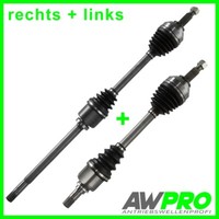 2 X Antriebswelle FÜR Nissan Primastar X83 Dci Vorne Links Rechts Schaltgetriebe