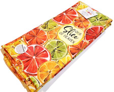 2-Pack Kay Dee Designs ESSENTIAL KITCHEN TOWELS Our Slice of Heaven CITRUS LIME