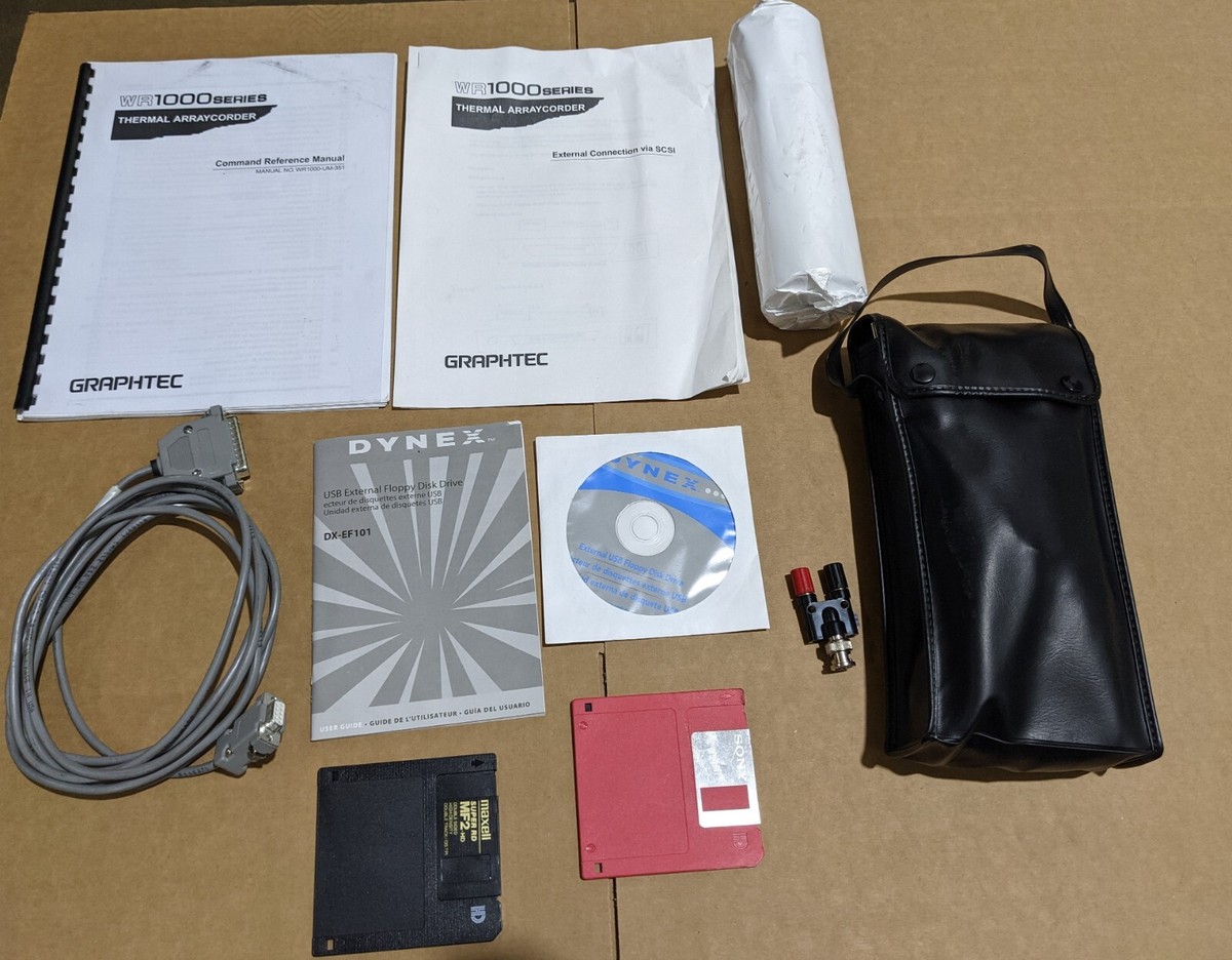 GRAPHTEC WR1000 Thermal Array Corder | rescience