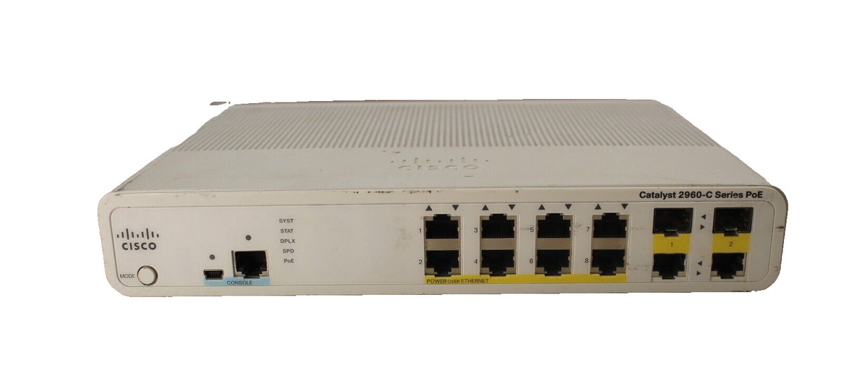 (未使用･未開封品)Cisco Catalyst 2960C-8PC-L Switch Cisco Catalyst 2960-C WS-C2960C-8PC-L 8-port Ethernet Switch | eBay