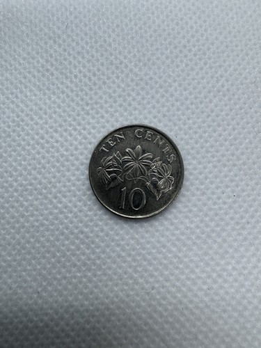 1987 Singapore 10 Cents KM US SELLER COMBINED SHIPPING - Picture 4 of 4
