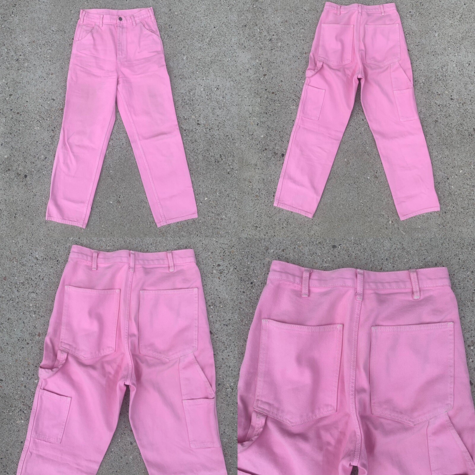 brandy melville bubblegum pink cargo worker streetwea… Gem