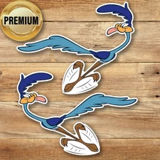 Road Runner Cartoon Sticker Decal double