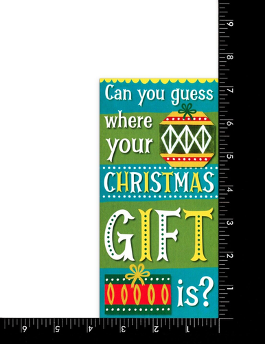 Funny CHRISTMAS Greeting Card WITH MONEY GIFT CARD INSERT by Hallmark + Envelope - Picture 3 of 5