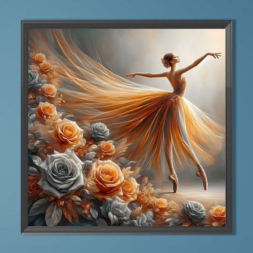 5D DIY Full Round Drill Diamond Painting Girl Kit Home Decor Art Craft 40x40cm - Photo 2 sur 93