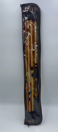 Eagle Claw “Packit” No. PK601 Spin/Fly Combo, 4 Piece, 7 ½ Ft Travel Rod in Bag