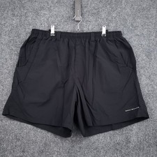 Columbia PFG Backcast III Water Shorts Mens 2XL XXL Black Omni Shade Swim Trunks