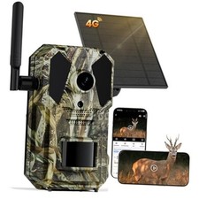 4G Cellular Trail Camera, No WiFi Needed, 0.2s Fast Trigger Speed, Full Color