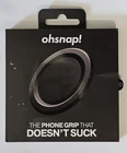 OhSnap Snap 5 Magnetic UltraThin Phone Grip & Stand w/ Magsafe - Boring Black
