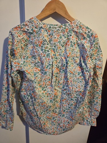 St. John's Bay Floral Button Down - Picture 4 of 4