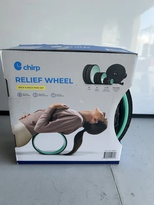 Chirp Wheel+ 3 Pack for Back Pain Relief (6", 10", 12")