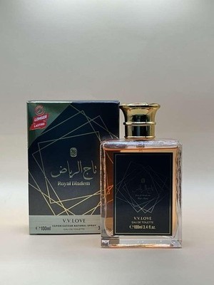 VV Love Royal Diadem Taj Al Riyad EDT 100ml 3.4oz Men Cologne New Sealed