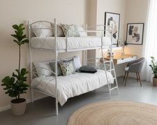 Letto a Castello Tiffany Ferro Battuto Moderno Elegante Aessegi Italy