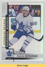 2017 O-Pee-Chee Platinum Marquee Rookies Rainbow Andreas Borgman #183 READ 0qr0