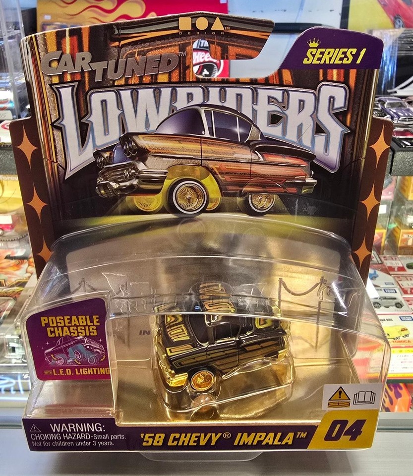 Car Tuned Lowriders SHOW GLOW Series 1 L.E.D. Light Up Chassis ...