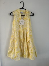 Womens Lisa Marie Fernandez for Target Yellow Floral Daisy Dress Size XS NWT