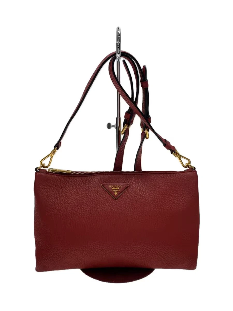 PRADA Leather Exterior Red Bags & Handbags for Women for sale | eBay