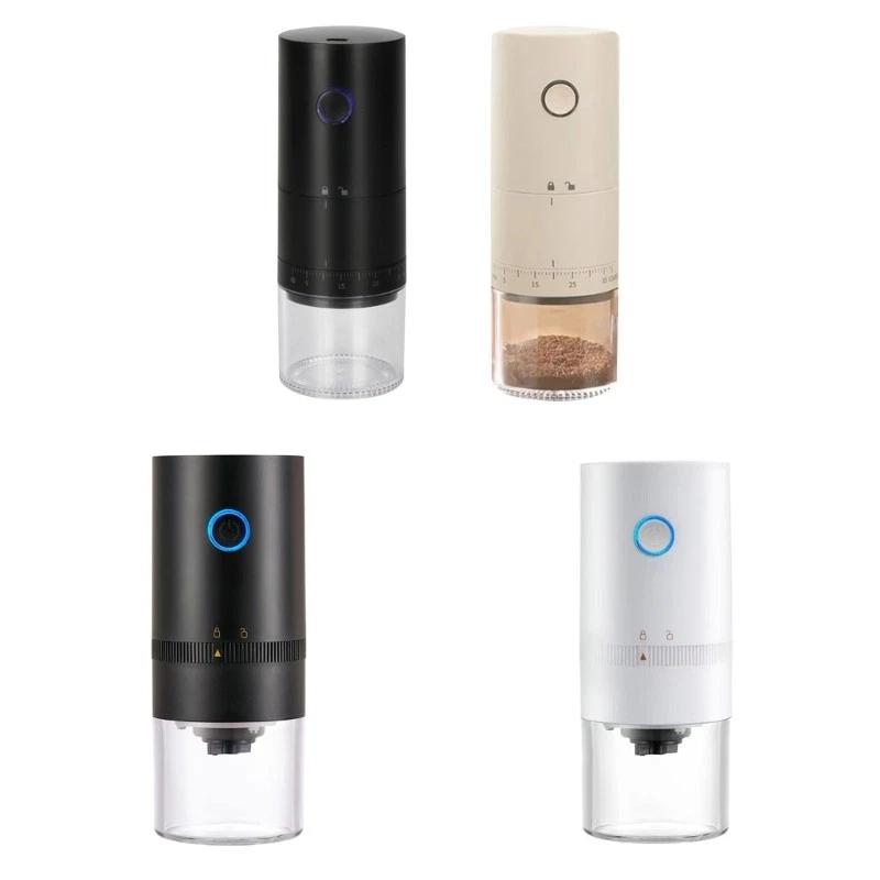 Electric Coffee Grinder Portable Cereals Spices Flour Grinder Machine