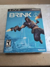 Brink PS3 (Sony PlayStation 3, 2011) With Cover Sleeve and Manuals TESTED