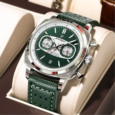 POEDAGAR Fashion Quartz Luminous Waterproof C...