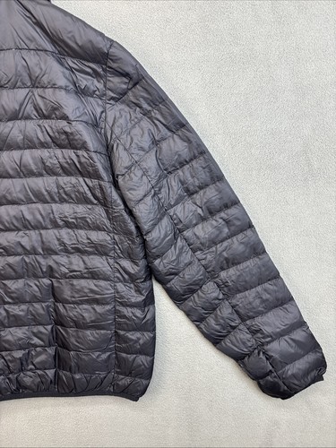 Tumi Pax Packable Travel Pillow Puffer Down Hooded Jacket Black Men’s S - Picture 15 of 19