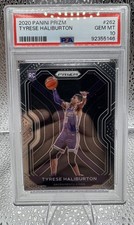 2020-21 Panini Prizm Tyrese Haliburton #262 RC Kings PSA 10