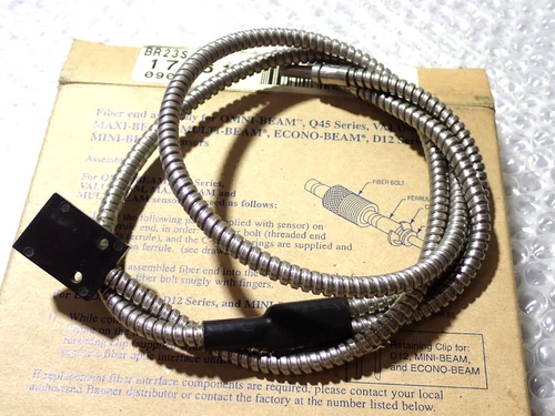 BANNER BR23S FIBER OPTIC SENSOR NEW