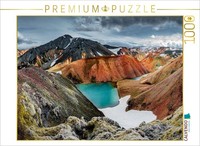 Calvendo Puzzle Iceland, Hidden Blue Lagoon | 1000 Pieces, Finished Size 25.2 ×