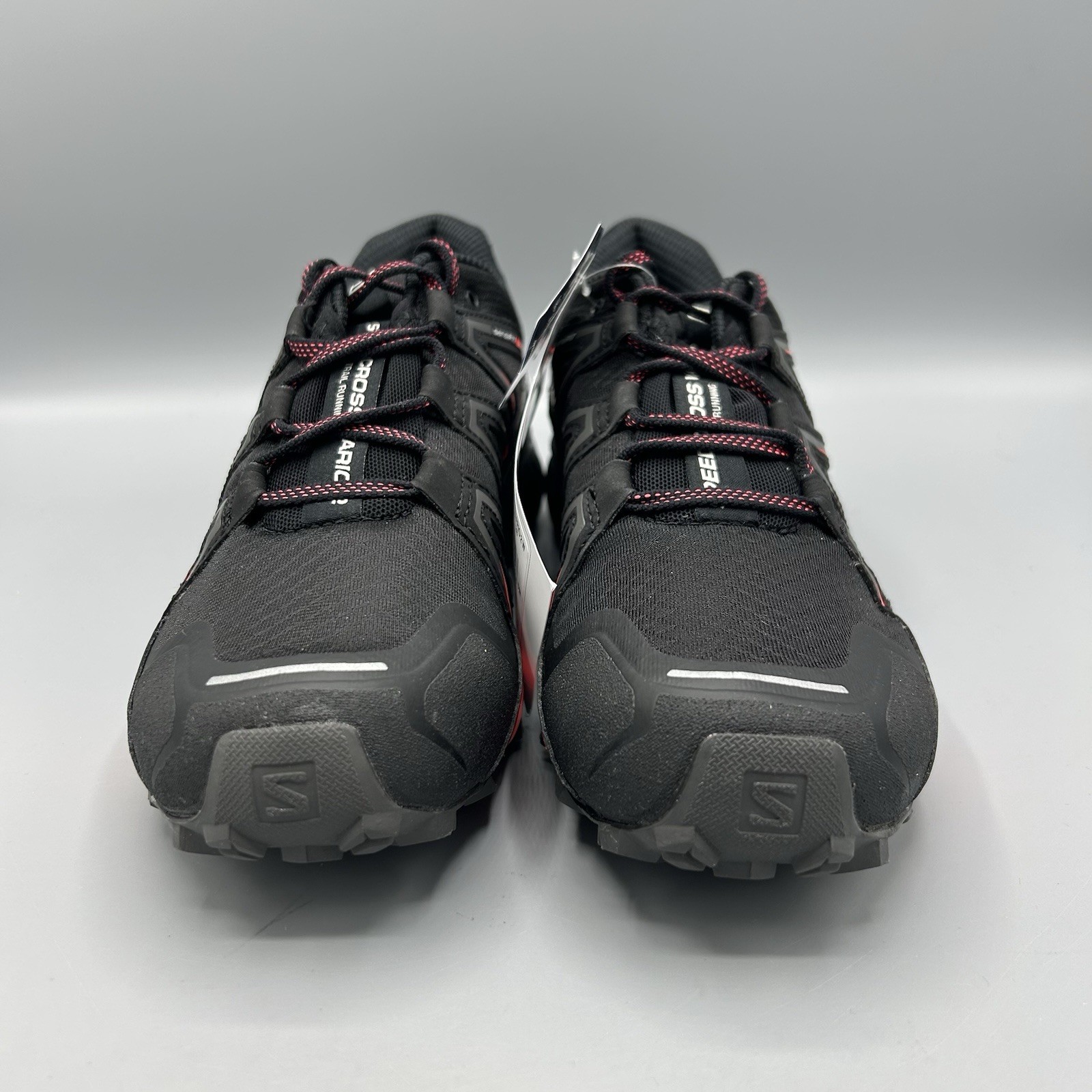 Scarpe da ginnastica Salomon Speedcross Vario 2 nere rosse trail running UK 6 5 EU 40