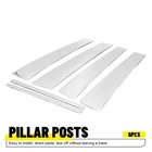 Chrome Pillar Posts For 2000-2011 Cadillac Deville Trim Cover Accessories EPA