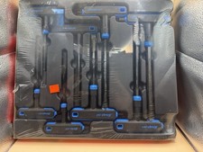 Snap-on Tool 8 Piece Set Soft Grip Hex Combination T L Shape Wrench Set New