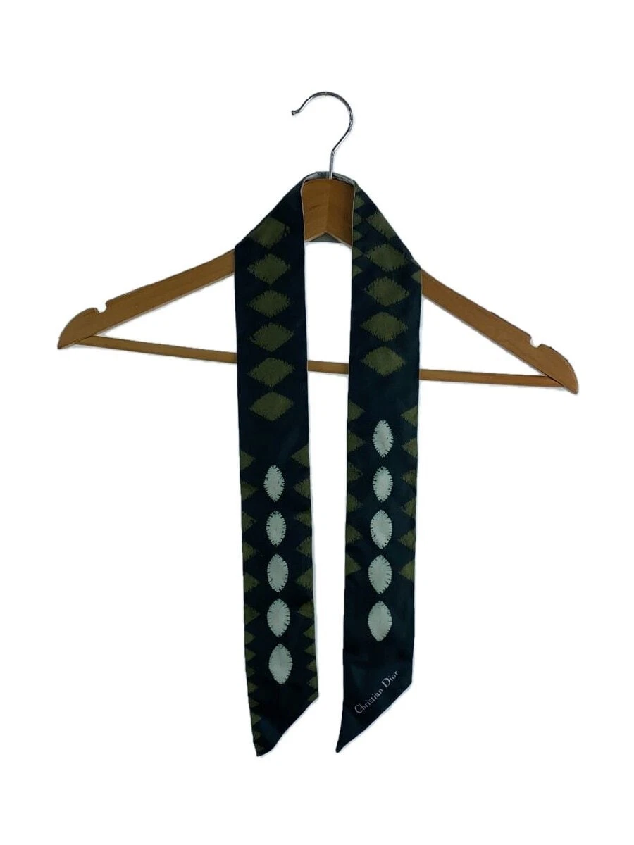 Foulard Christian Dior soie GRN motif intégral femme