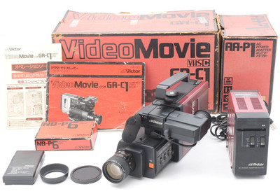 Rare [AS-IS in Box] Vintage Victor JVC Video GR-C1 Back to the Future From JAPAN
