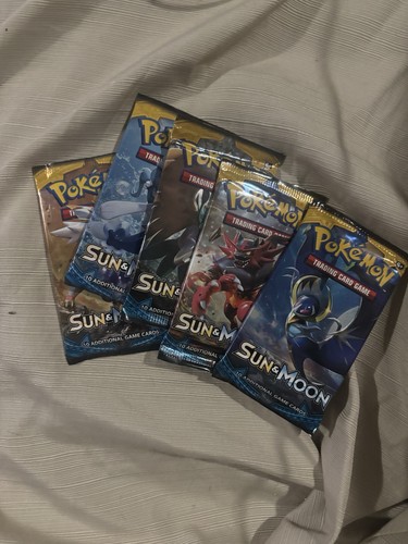 Pokemon TCG Sonne & Mond Base Set Booster Pack Art Set Neu Factory Sealed