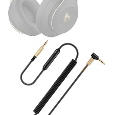Studio3 Coiled Audio Cable for Beats Studio Pro / Studio3 / Solo4 / Solo3 Wirele