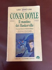 IL MASTINO DEI BASKERVILLE Arthur Conan Doyle DE AGOSTINI libro romanzo