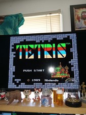 TETRIS Nintendo NES 1989 Game Cartridge Official TESTED WORKING