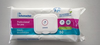 Hand Desinfektion Reiniger Hygiene Pflege Haut Schutz Wipes Tücher NEU +Geschenk