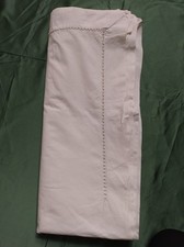 Antico Lenzuolo Matrimoniale Da Sopra Ricamato Lino Cm 250x220